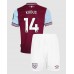 West Ham United Mohammed Kudus #14 Dětské Oblečení Domácí Dres 2024-25 Krátkým Rukávem (+ trenýrky)